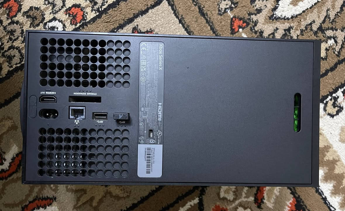 السلام عليكم
اكس بوكس سيريس اكس للبيع
النظافة 95%
مع الكنترول الاصلية مال الجهاز والكارتونه موجوده ايضا
وويا حساب كيم باس 3اشهر التمت
الالعاب المملوكه/Fc25 Fc26 Hitman Warframe
مدة الاستخدام 10 اشهر

سعر الجهاز 680 الف


**إذا كنت صاحب هذا الإعلان وتريد حذفه لأي سبب، رجاءا أرسل رسالة إلى الدعم الفني**