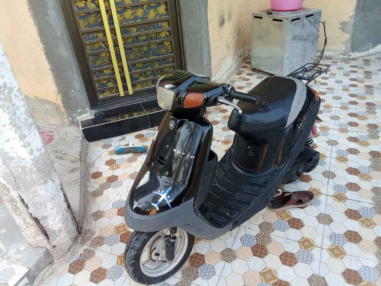 سلام عليكم دراجه بطه للبيع نظيفه كلش الدراجه السعر 300 وبيها مجال بسيط  مكاني كربلاء حي العامل رقم الهاتف ***********
