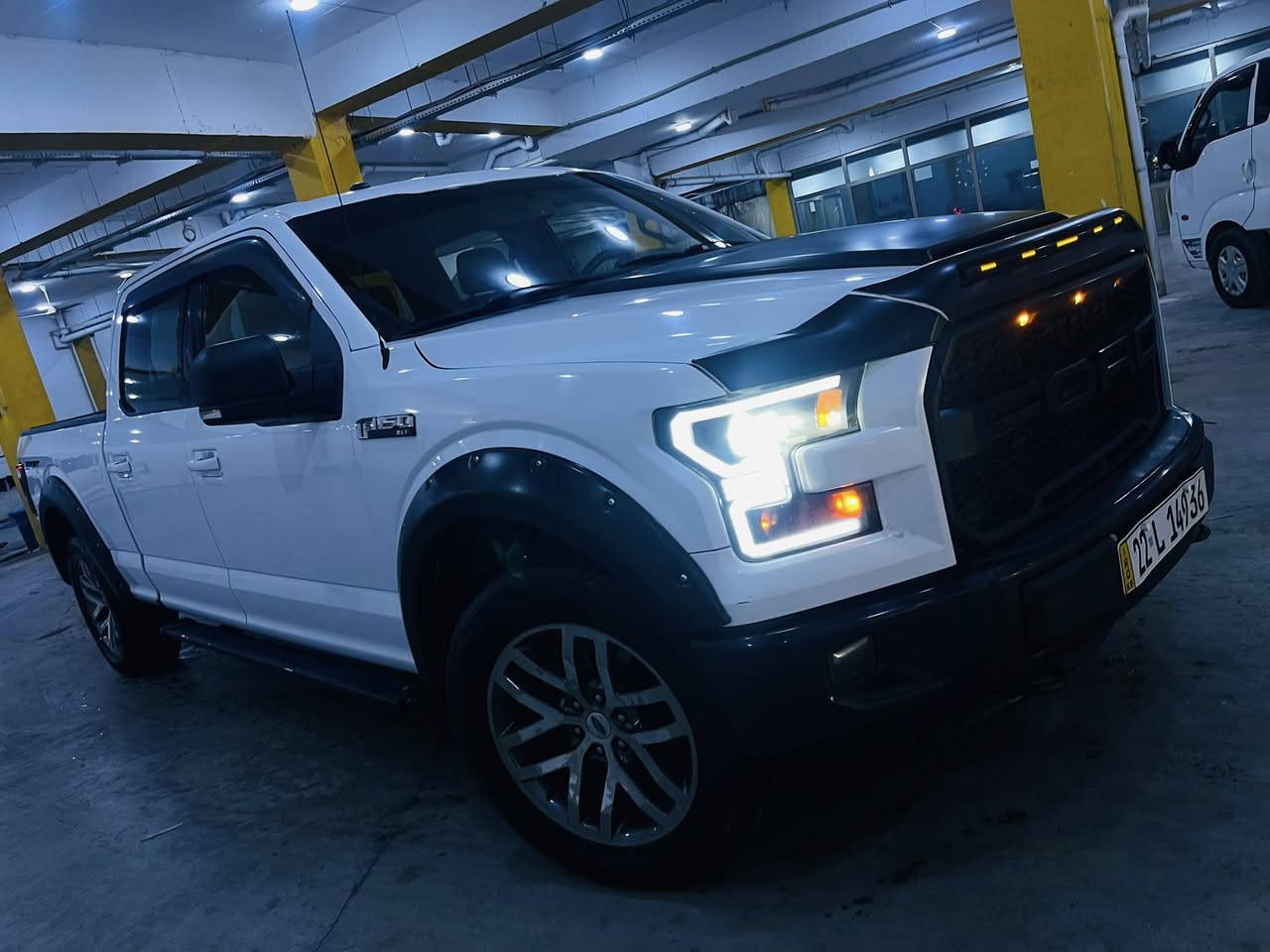 ‎السلام عليكم
Ford f-150 2017 للبيع
‎محرك V8  
‎مواصفات:
‎دبل اكسل 
4x4
‎بانوراما
‎لايت زينون  
‎الشاشة الجبيرة 
‎كراسي مخمل كهربائية مع تدفئة 
‎تحديد مسار
‎ تشغيل عن بعد
‎كامرا خلفي
‎باب طويل بودي طويل  
‎ماشي 160 الف كلم
‎الضرر شبر صبخ بل خزان وقود
‏مكان سيارة أربيل 
‎السعر$215
‏وبيها مجال
‎للاستفسار:*********** - *********** واتساب
