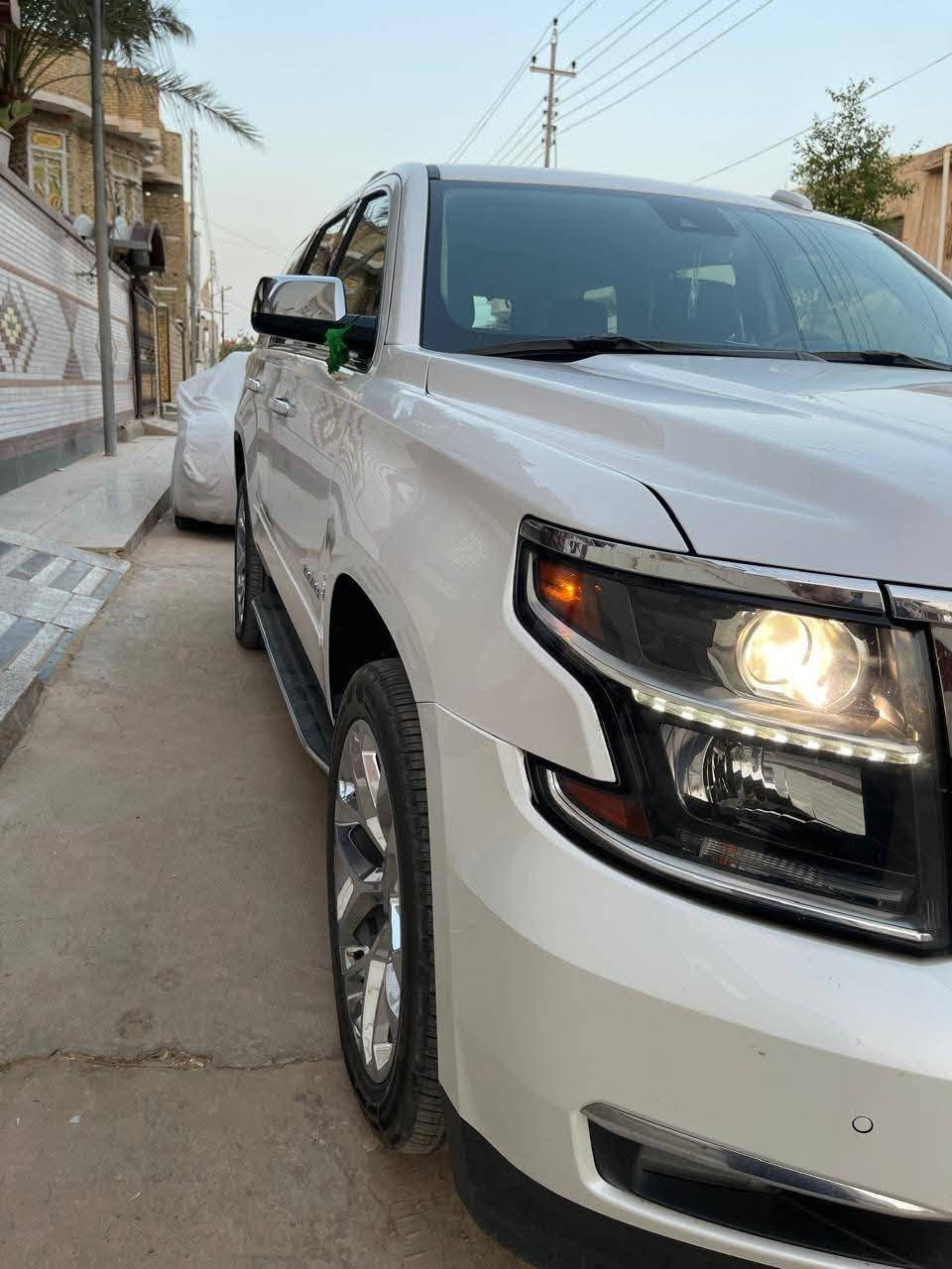 تاهو 2020 بريمر ( خليـجـي ) فول مواصفات
ماشية ١٢٥ ألف   كفالة عامة من كلشي صبغ والضربه والتبديل سياره كلش حلوه وجديده
السياره رقم جديد السليمانية سنويه جديده تحويل مباشر 
المواصفات
1-بصمة. 
2-كشنات تدفأة تبريد 
3-فتحه سلايت 
4-داخل جلد قرميدي كلش حلو. 
5-كشنين كهرباء 
6-شاشه بسقف 
7-جنطه كهرباء. 
8-قاصة. 
9-فور ويل 
10-شاشة كبيره 
11-جنطه جلاق. 
12-كشن ذاكره خزن. 
13-ستيرن ذاكره خزن. 
14-ويل 20
15كيج الكتروني
بصمات عدد 2
وباقي المواصفات المعروفة للبرايمر
مكان السيارة العمارة 

رقم صاحب السيارة 
***********
