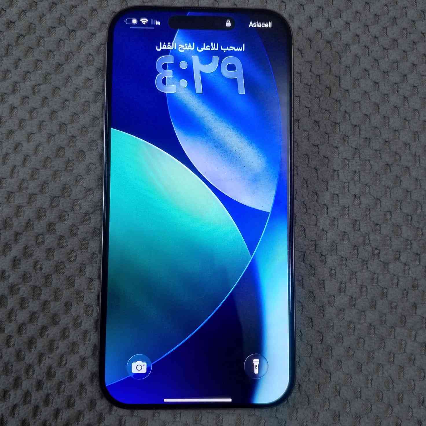 آيفون 16 برو ماكس بطاريه 97 ذاكره 256 جهاز مكفول من الشخط وين ميعجبك افحص سعر 1400 مكاني بغداد الطالبيه *********** واتساب
