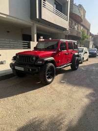 جيب رانگلر موديل 23 امريكي 6 سلندر 3600 المرغوب ضرره مثل موضح بالصور و...