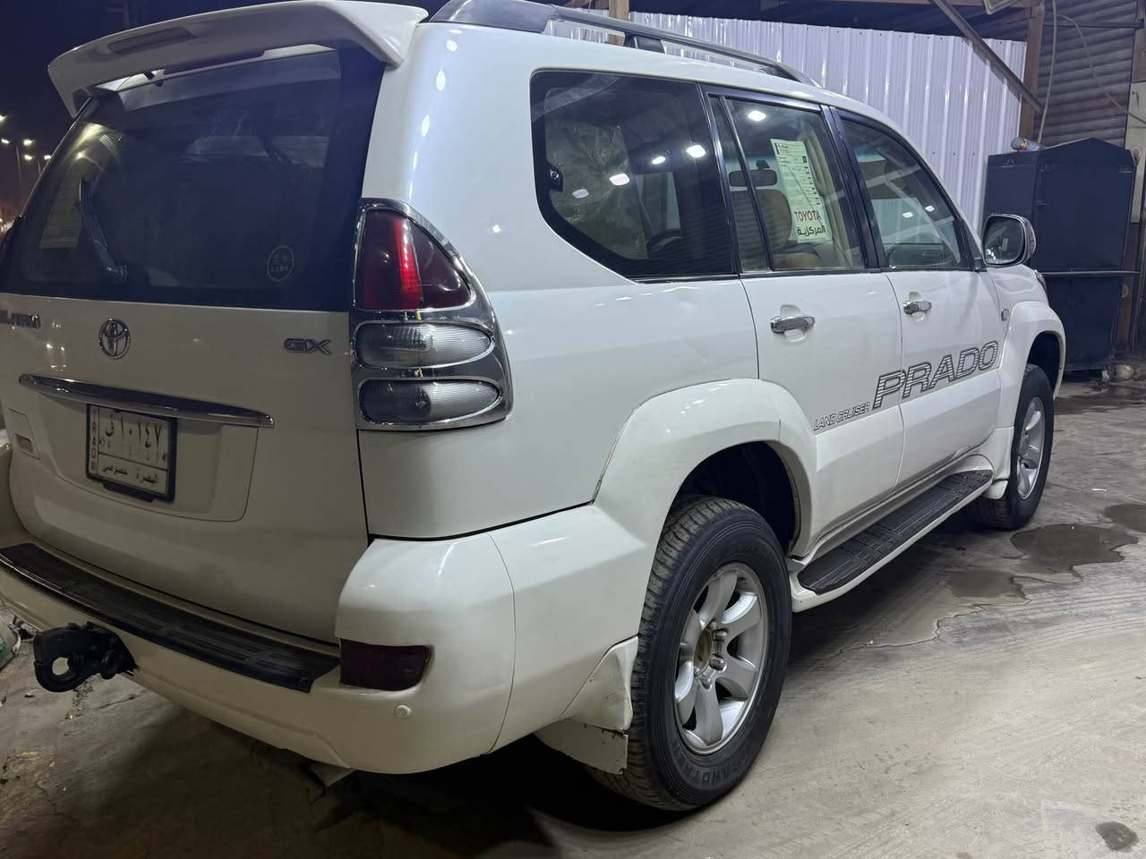 تيوتا برادو موديل 2007 رقم بصره سياره خليجي بيها صبغ نص الباب مال سايق فقط والباقي كفاله من ظربه وتبديل وصبغ سياره مكينه اربعه سلندر سبعه راكب دفع رباعي دبل شاشه بدشبول وبلتنته تبريد ثلاث قطع مركزي سياره جاهزه حداديه توب كير مكينه تبريد تدفئه كله شغال سعر 125 ميسان لعماره *********** غير متواجد ع نت المجر الكعبي, ميسان
