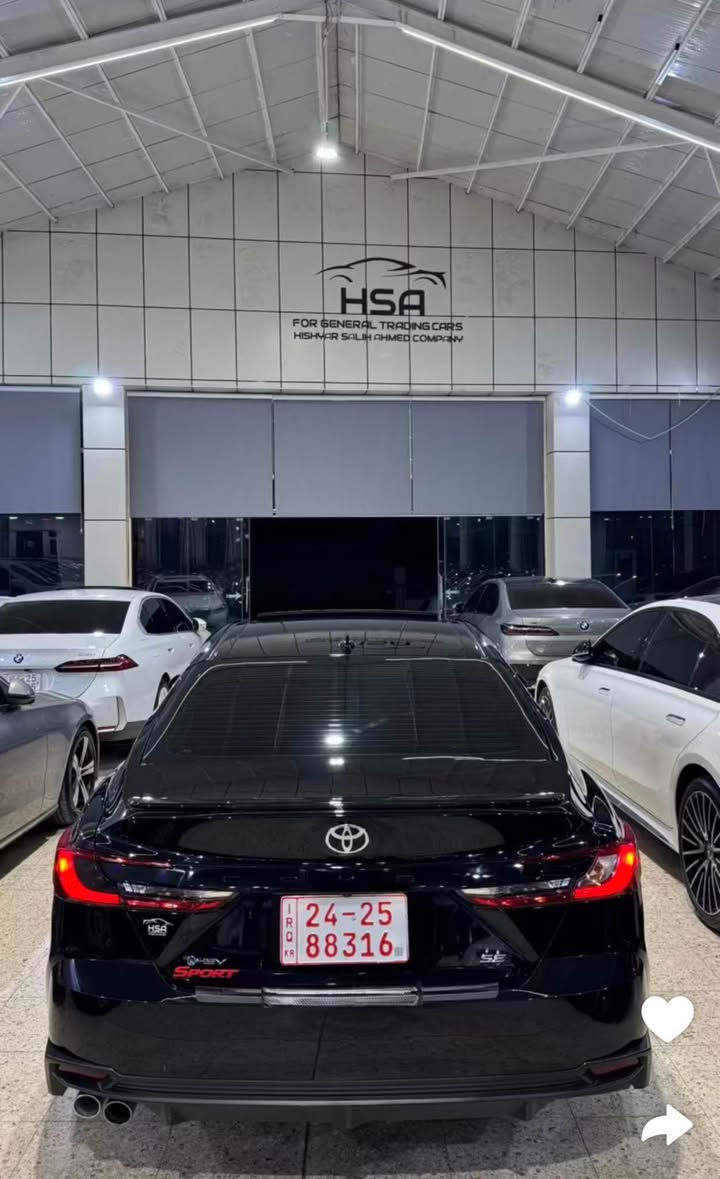 تويتا كامري هايبرد SE پلاص 
ماشية 26000 مايل
بها بونيد صبغ و جاملوغ نفر  بخ امريكا، بس ايرباك ستيرن طاك و مرجعة شريكة
موصفات : سلايت / شاشة ايباد كبير / مرايا رادار /ثلاثة مود 
مكان سيارة زاخو و تترقم اقليم كردستان 
سعر السيارة ٢٤٧٠٠$ و مجال زاخو, دهوك


**إذا كنت صاحب هذا الإعلان وتريد حذفه لأي سبب، رجاءا أرسل رسالة إلى الدعم الفني**