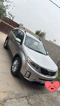 سورنتو موديل 2014رقم انكليزي بيه 3قطع صبغ سياره خير من الله 4 اسلندر ت...