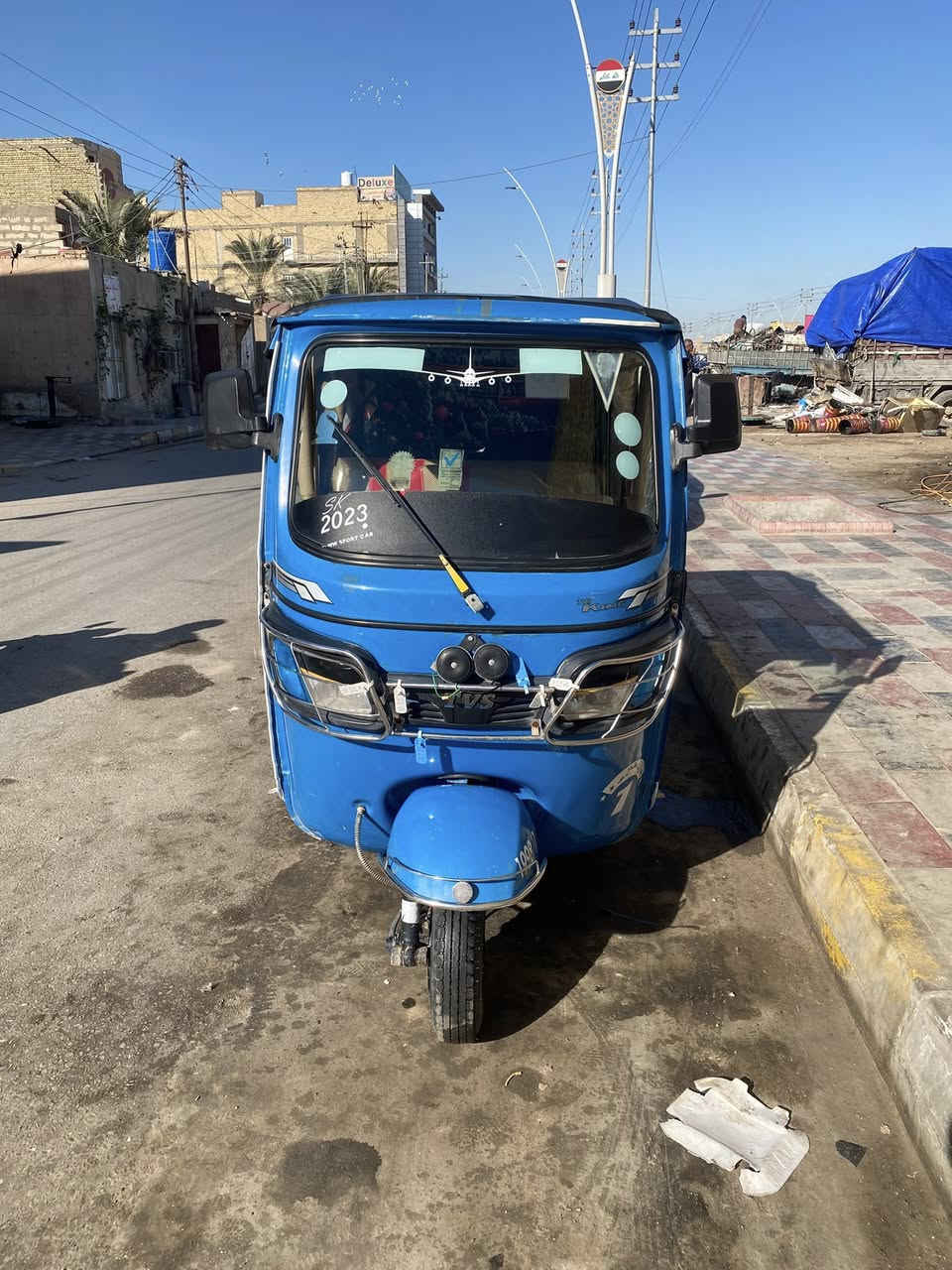 السلام عليكم تكتك للبيع موديل ٢٠٢٢مرقم سنويه موجوده لاستفسار خاص او عله *********** الناصريه مركز
