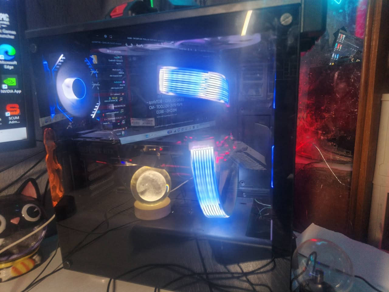 المواصفات النهائية للجهاز:
المواصفات النهائية للجهاز:
​المعالج (CPU): Intel Core i5-10400F @ 2.90GHz
​كارت الشاشة (GPU): NVIDIA GeForce RTX 2060 (6 GB)
​الذاكرة العشوائية (RAM): 16.0 GB (2×8)
​اللوحة الأم (Motherboard): H410M H
​التخزين (Storage): SSD 120 GB + HDD 500 GB
​مزود الطاقة (PSU): 600W
​نظام التشغيل: Windows 11 (64-bit)السعر 600 وبيه مجال مكاني الناصريه مركز 
***********
ادمن وافق
