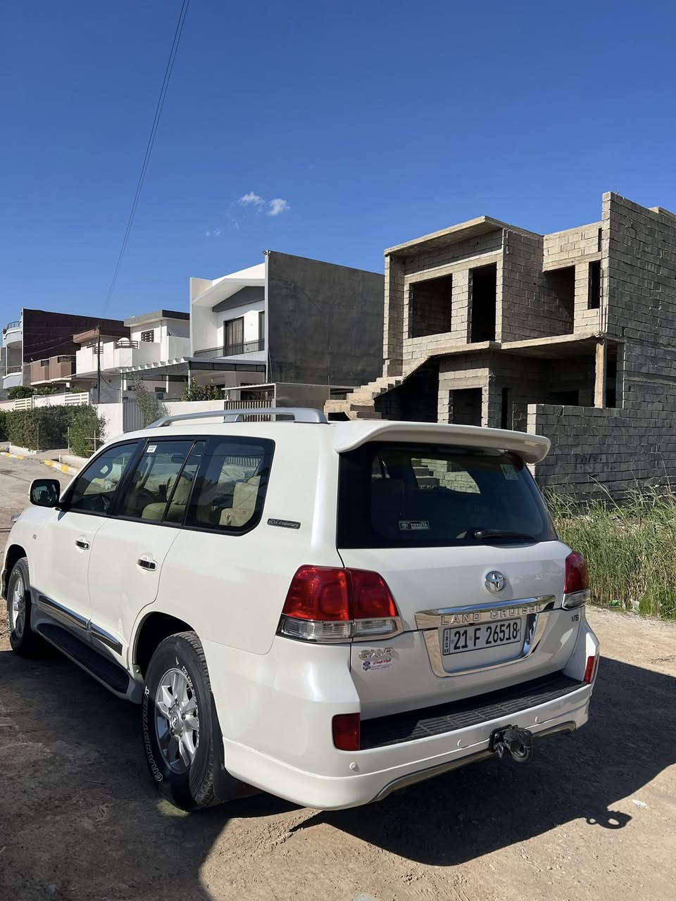 للبيع لانكروزر ٢٠١١ بدون صبغ بدون تعديل  رقم و سنوي جديد بسمنة. تخم تاير جديد  سعودي ديفيدي لسكف 
مكان سيارة كركوك 
سيارة مامحدثة باقي ع بلادي
ماشي ١٧٠ الف حقيقي
سعرهة ٣١٠ و بي مجال الطيبين 
***********
