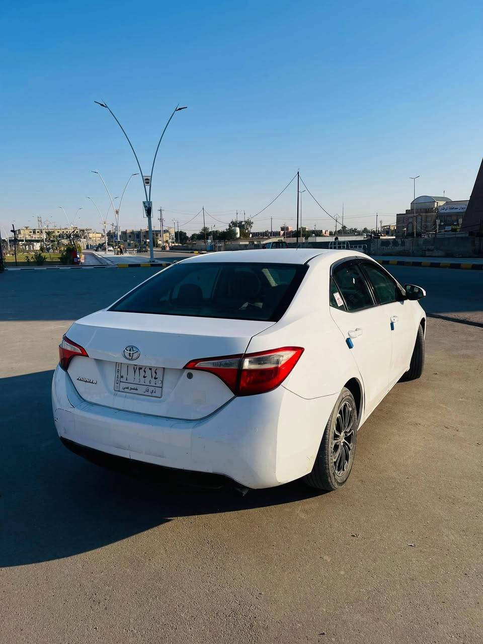 كورلا 2015 وراد امريكي
رقم ذي قار تحويل مباشر  بسمي السياره رقم الانكليزي موجود بلمرور بس باقي بس استلام 
السونار موجود بلمنشور اخر صوره
مواصفات 
شاشة .. كاميرا ..ويل كب كروب ..تحكم كامل ..محرك 1800
السعر 110 بيها مجال قليل 
السيارة جاهزةوكير ومحرك مكفول 
تبريد ثلج..
بيها تبديل بنيد وجاملغ نفس اللون بدون صبغ..
ولحداديه شويه تعبانه+
العنوان الناصرية مركز 
***********
