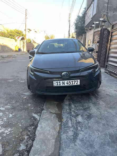 سلا عليكم للبيع كورلا موديل ٢٠٢٣ هايبرد ماشيه ٣١ الف وارد امريكي الحادث بنيد سطحي بدون  ايرباك صور الحادث مرفوقه سيارة مكفولة عدا الحادث جاهزة بأسمي عنوان بغداد الغزالية والسعر ١٦٢ الرقم ***********
