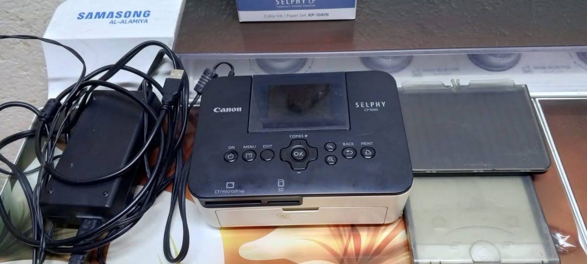بيع طابعة كانون سيلفي SELPHY CP1000 طبع صور على لابتوب وعلى جهاز وياها ملحقاتهاء كاملة سعره 60 الف مكاني البصرة رقم الهاتف +964 773 707 2875


**إذا كنت صاحب هذا الإعلان وتريد حذفه لأي سبب، رجاءا أرسل رسالة إلى الدعم الفني**