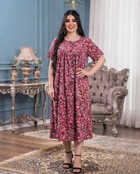 شلحة نسائي • شلحة نوم • ملابس نوم نسائية • فالينه • فري سايز • ملابس د...