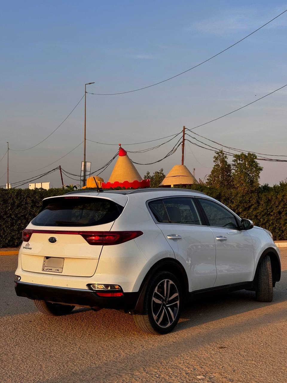 سلام عليكم
كيا سبورتج 2019  خليجي رقم بغداد كفالة عامة سونار مرفق بالصور 
ماشية 160 الف

بانوراما

📍حساسات أمامية 
📍حساسات خلفية  
🔦 كشافات
✨️ اشارة في المرايا الجانبية
✨️ المرايا قابلة للطي كهرباء
🖥 شاشة 
📷 كاميرا
❄️ 2 قطع تبريد 
🚘 3 أوضاع القيادة Drive Mode 
للتواصل على الرقم 
whatsApp  
***********
***********
السعر / 195 ورقه وبيها مجال 
مكان السيارة بغداد
