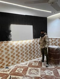 من رخصه الادمن خلفه ديكورات داخلي وخارجي أنواع الصباغ 07864435936