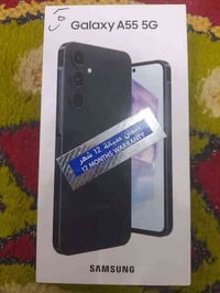 جهاز سامسونك كلكسي A55 5G  مستخدم قليل  ذاكرة 256 كيكا  الذاكرة العشوا...