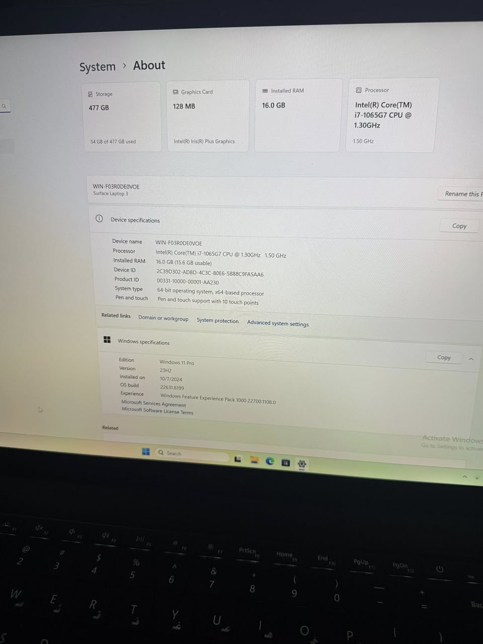 سيرفس لابتوب 3 شاشة15  i7جيل 10 رام16
Ssd512 لون اسود نضيف جدا 
السعر550الف توصيل اكو


**إذا كنت صاحب هذا الإعلان وتريد حذفه لأي سبب، رجاءا أرسل رسالة إلى الدعم الفني**