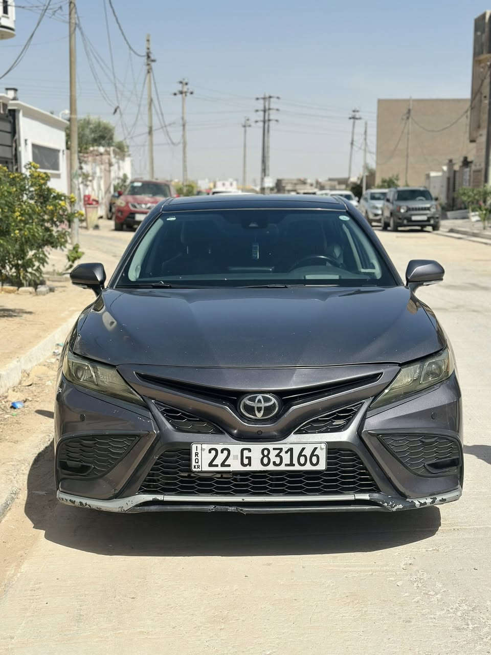 كامري ٢٠٢١ XSE فول مواصفات للأخير وارد امريكي حادث جاملغ خلفي بدون دواخل والصور بالمنشور محرك 6V السيارة جاهزة وما بيها نقص رقم اربيل تريد تحويل او وكالة السعر ١٣٥ استفسار ‭٠٧٨٢ ٧٥٩ ٥٢٠١‬
