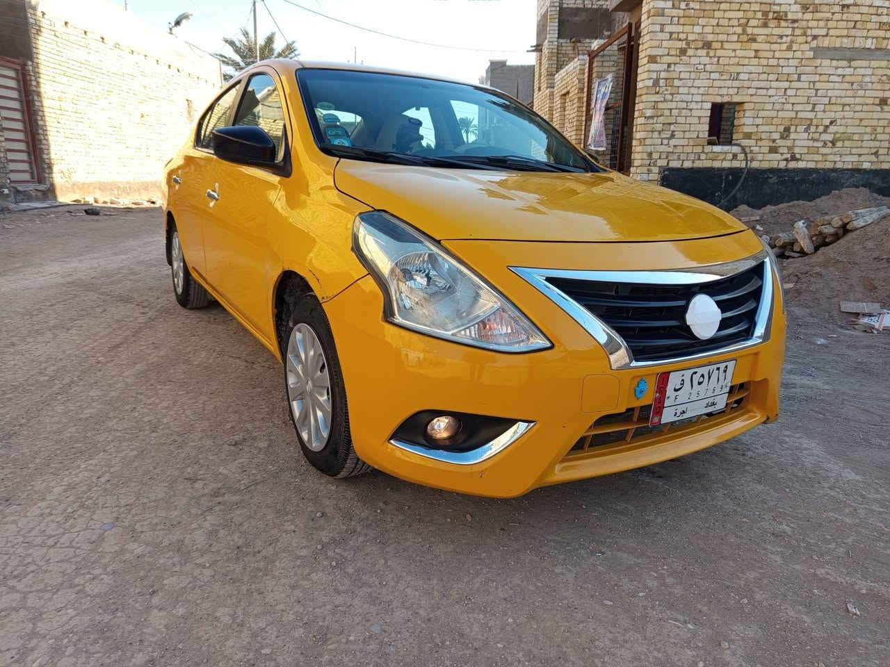 نيسان فيرسا 19 وارد امريكي حادث جاملغ وبنيد بدون دواخل  مكينه كير خير من الله. سيارة جاهزة على اخر حباية
للبيع او مراوس حسب القناعة  السعر 94 وبيهة مجال  مكاني كوت 
***********
