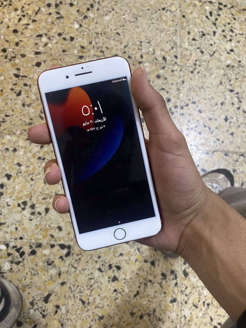7بلص 
ذاكره 128 
بطاريه 94 مستبدل اصلي مال تفصيخ شرط
شاشه بلادي 
كله شغال وحيل نضيف 
كامرات واضحه وحيل حلوه
سعر 110 وبي مجال بسيط
مكاني موصل ايسر


**إذا كنت صاحب هذا الإعلان وتريد حذفه لأي سبب، رجاءا أرسل رسالة إلى الدعم الفني**