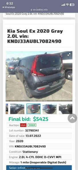 صول موديل ٢٠ حادثها موضح بالصور وبيهه بارد بالجاملغ الامامي عكس السايق السعر ١٣٥ العنوان ساحة ميسلون الغدير
***********
