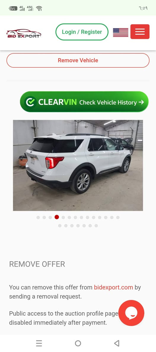 #سعر_مناسب_جدا
215
بسم الله
 🔥موديل 24

حجم المحرك 4 سلندر توربو

عداد المسافة 37مايل

عدد المقاعد (7) راكب

المواصفات XLT

بصمة تشغيل

بصمة ابواب

صندوق شفط كهربائي 

كشنات جلد

كشنات تدفئة

رادار أمامي(تحديد مسار)

رادار جانبي (نقاط عمياء)

كير ماوس

اوتو هولد Auto hold

أوتو ستارت Auto start

أوتو ستوب Auto Stop

هاند بريك بصمة

تبريد مركزي 

شاشة كبيرة لمس

تحكم وضعيات القيادة (Drive Modes)

مانع انزلاق+ABS

تحكمات استيرن

وبقية المواصفات المعروف

السيارة  بيها رش امريكا جاملوق الخلفي وقبق الجنطه كلير

كاتي بدون ارقام تترقم شمالي فقط 

تكلفة الرقم ١٤ ورقة

العنوان ديالى جلولاء

رقم شاصي 

  1FMSK8DH1RGA40234
صور الحادث بالمنشور
للإتصال 

***********
