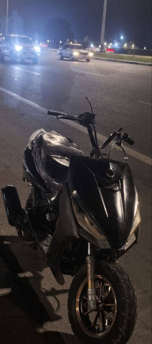 سلام وعليكم للبيع ماكس صيني اف اس مكينه جديده شلعه ومعدل فول وياله رياضي دبلات شغاله ماناقصها شي تطلع معدل فوك 100km السعر 250 مكاني بصره شط العرب رقم ***********
