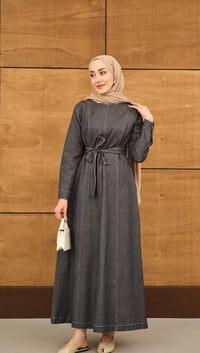 فستان جنز • مقاسات ٣٦-٤٢ • شحن من إسطنبول