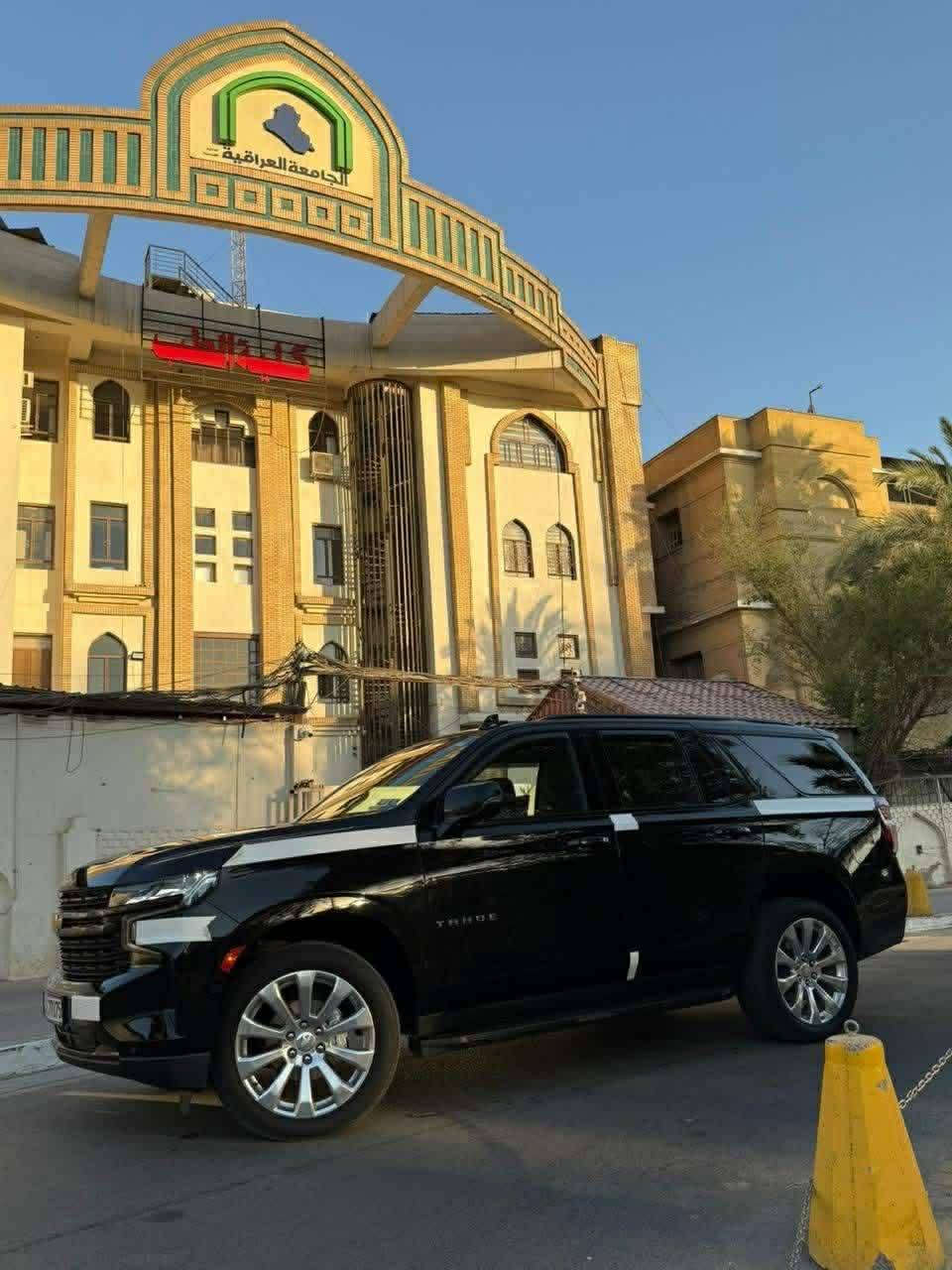 للبيع تاهو ٢٣ فول  مواصفات
سياره استيراد خاص حادثه فقط جاملغ مبدل شركه بدون دواخل ماشيه ٣٠م 
سعره ٥١٥وبيه مجال
مكان بغداد الدوره
***********
