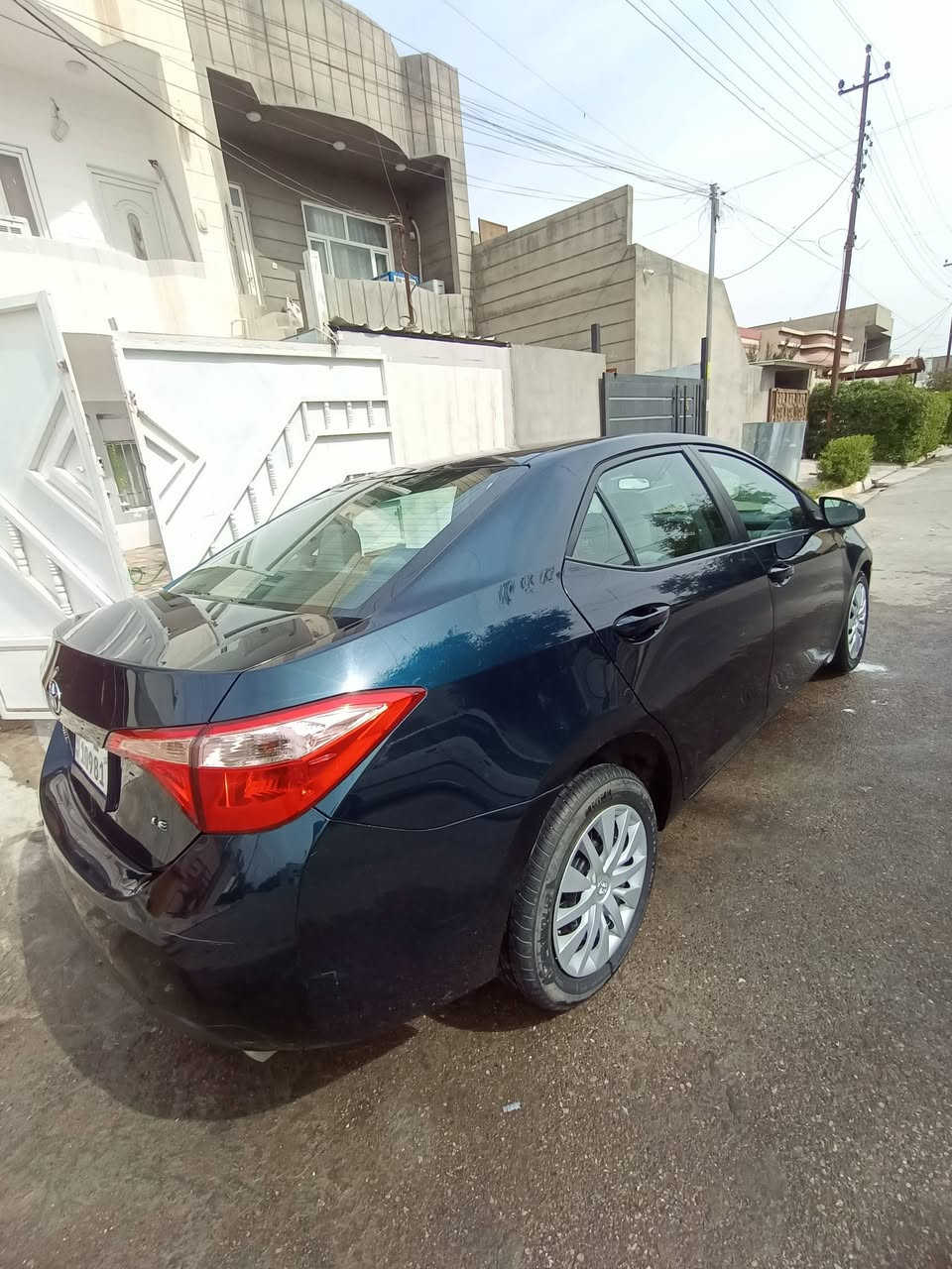 السلام عليكم
كورلا موديل 17 Le رقم اربيل انگليزي جديد 
ضرر جاملغ جهة السكن مبدل بدون دواخل دفتر 
بانزين بيها ماشيه 170 الف السياره شرط التحويل
 مكان السياره كركوك  
سعرها 140 وبيها مجال ***********
