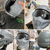 خوذه جديده ونضيفه ب 50 وبيها مجال الشراي تواصل 07778802459 تصال او وات...