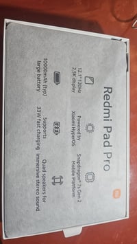 ريدمي باد برو • ذاكرة ٢٥٦ • شاحن ضايع