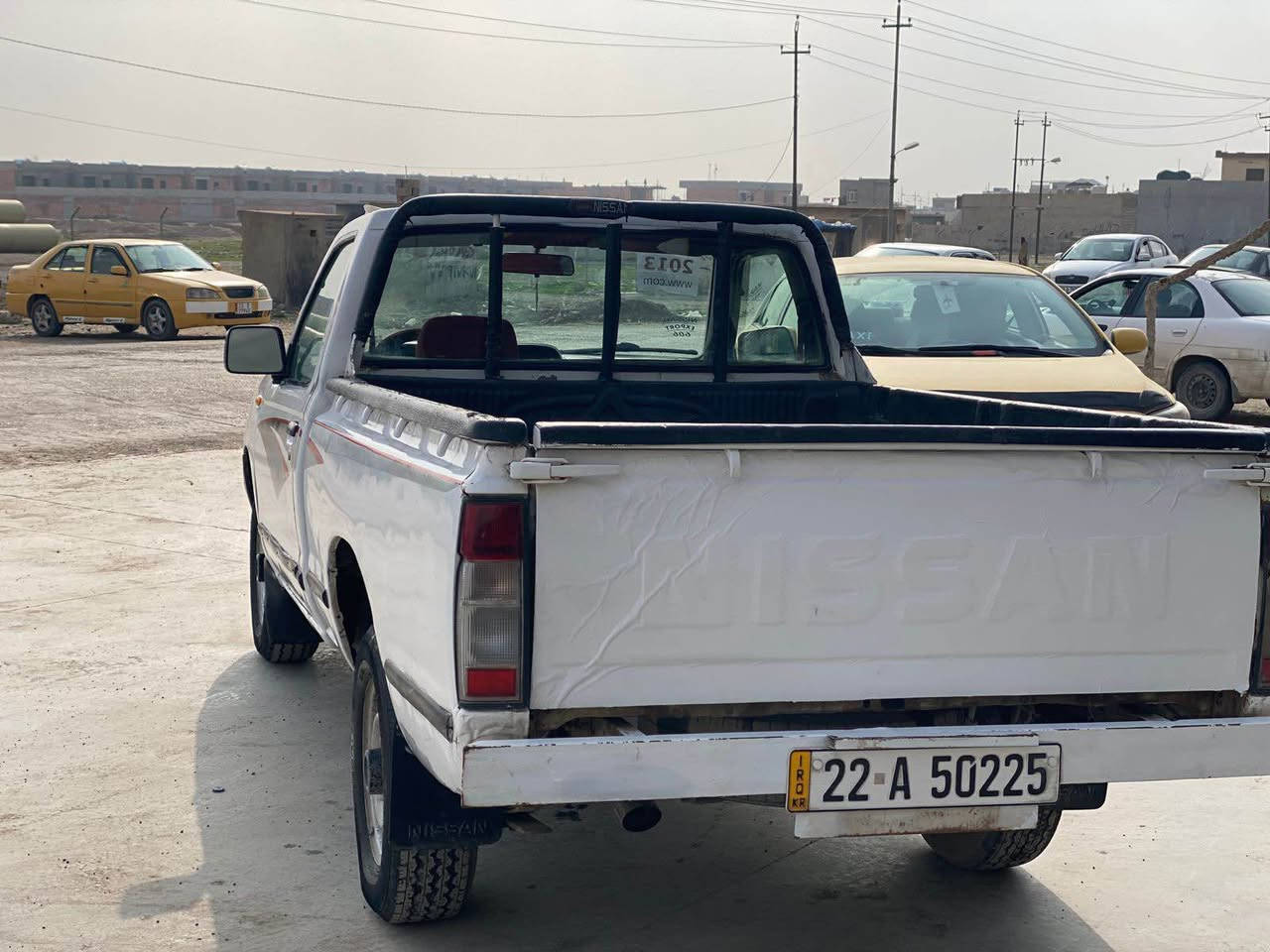 نيسان پيكاب مؤديل 2008
سعري73و مجاليكى كةم 💣💣 سةيارةكة سبغ عامة 
گير و مةكينه ى بةشةرت مةكينةي لؤكى لةسةرة سةنةوي و رةقةمي تازةية بةشةرت تةحويل و غرامة و براوة 
شوين ""كركوك 
رةقةم*********** سعري73و مجاليكى برايانة كركوك, العراق
