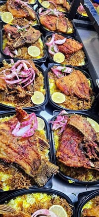 مطعم حطب • وجبة جديدة • مطبخ سمك