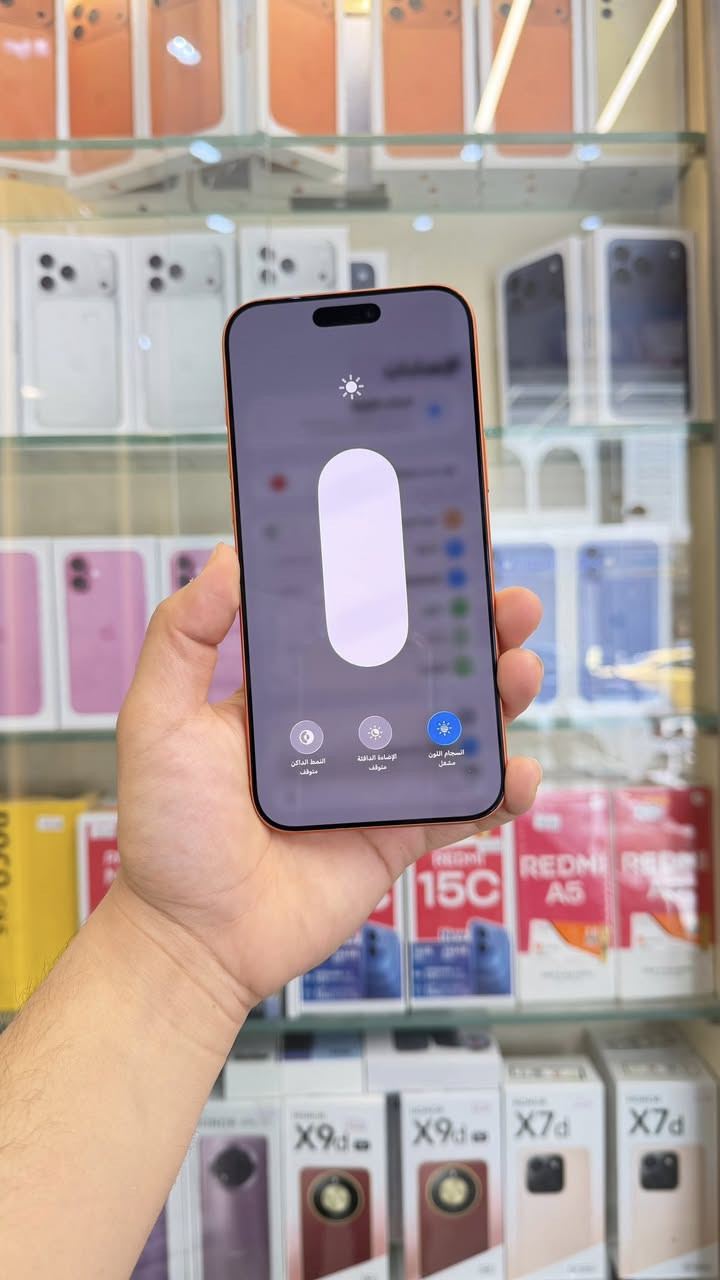 ايفون 17 برو ماكس شريحة فعلية✅ مشحون 24 مرة فقط🔥
نضافه 100‎%‎ الجهاز اخو الجديد كئنما هسه فاتحه من الكارتون حتى الكيبل بعده مامستخدم ذاكرة 256 بطاريه 100 ملحقات كامله مع وصل ضمان من المركز السعر 2075 الف قفل قفل
بغداد / البياع شارع 20 اسم المحل مركز حسان للموبايل ***********
