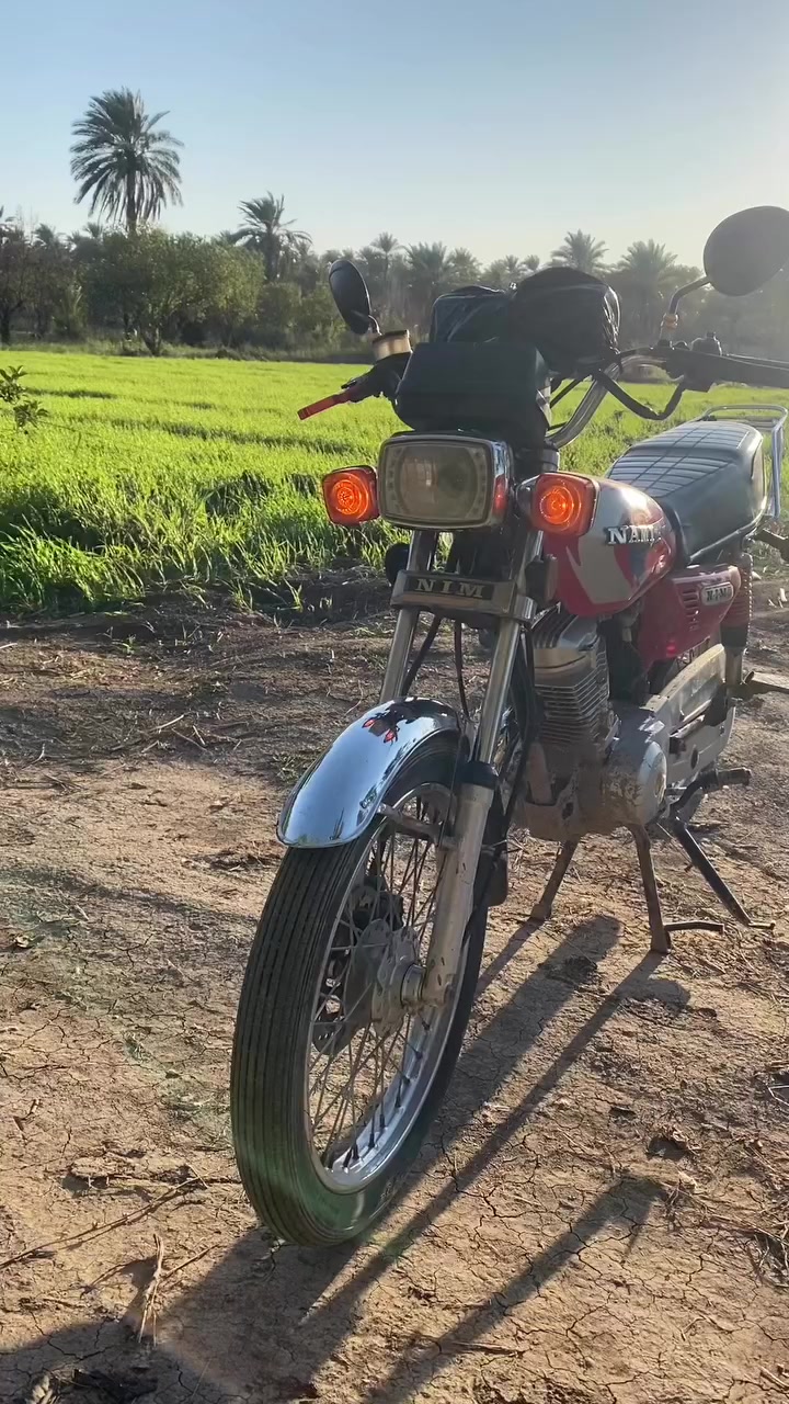 سلام عليكم دراجه ايراني نامه للبيع دراجه مكمركه كامله مكمله دراجه نكره وخير من الله السعر 650 مكاني بغداد الكاضميه رقمي ***********
