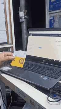 تحديث البطاقة التموينية • بطاقة راتب • ناحية القادسية