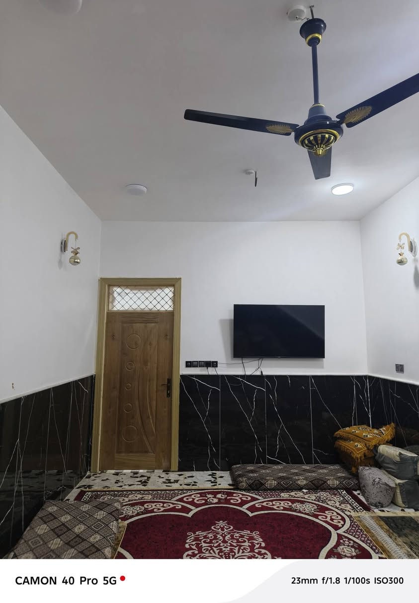 دار للبيع المساحة 150م في حي نداء بمنطقة 47 المنطقة الذهبية قرب شارع كربلاء وقريب عل شارع 60 العارضي وقريب عل المدارس طابق ونص البيت جديد الله شاهد ستوه طلع من عنده البنا بناء حديث طابو صرف
وقريب عل مدرسة ال طه
الطابق الاول/ يتكون من غرفة عدد 2 وصالة كبير ومطبخ واستقبال ومنور عدد 2 و حمام عدد 2 وطارمة كبير ⬇
كاشي سيراميك بورك مجاري ماء كهرباء كله جاهز طابوق جمهوري صب مسلح كونكريت حدادية البيت فخمه وثقيله جدا
ومميزه 
الطابق الثاني/ يتكون من غرفه عدد 2 وصاله كبير 
للاستفسار. / رقم الهاتف ‏‪***********‬‏
