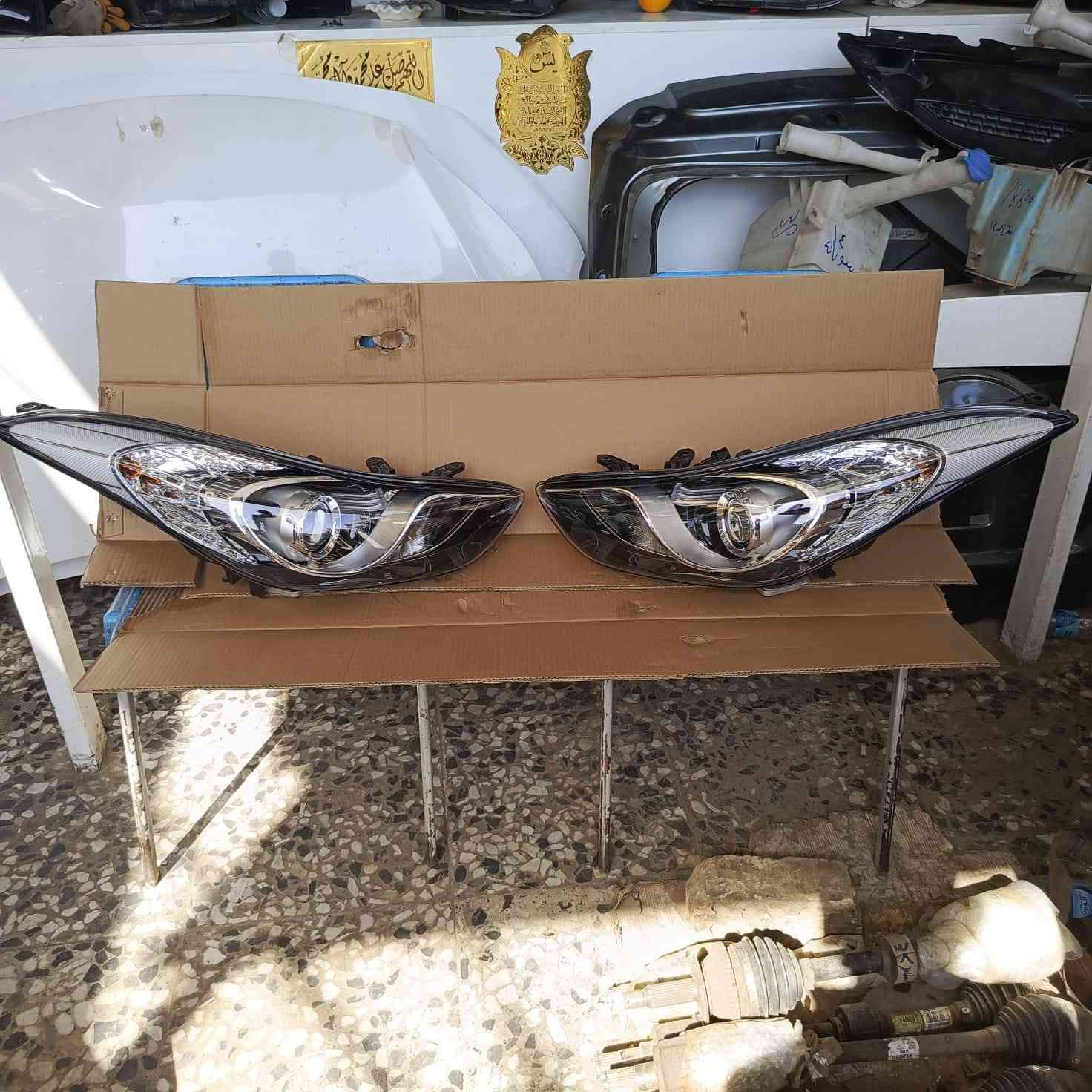 ✨بمناسبة افتتاح مجمع الحمداني لبيع قطع الغيار الكورية والوارد الامريكي نعلن عن توفير خصم 10%
وتوصيل مجاني 
لجميع أنواع السيارات ✨ ولمدة أسبوع 
 نوفرلك كل ما تحتاجه من الأدوات الاحتياطية لكبرى السيارات الكورية والأمريكية، وبجودة مضمونة 💯
🚘 السيارات المتوفر قطعها حالياً:
سنتافي • النترا • سوناتا • توسان
سورينتو • سيراتو • أوبتيما • كي ريو
📆 الموديلات المتوفرة: من 2012 ولغاية 2022
✅ نوفر:
مكائن • گيرات • دعاميات • أذرع • دبلات
رادياتيرات  • كمبريسرات تبريد
شمعات أمامية وخلفية • صدامات • هوبات
وكل ما يخص الميكانيك والبدن والكهربائيات
⚙️ قطع أصلية / نظيفة / مفحوصة وجاهزة للتركيب
🚚 خدمة شحن وتوصيل لجميع المحافظات
🤝 ثقة + مصداقية + أسعار مناسبة للجميع
📞 للطلب والاستفسار:
***********
العنوان النجف حي الصناعي قرب جامعة الكوفه
