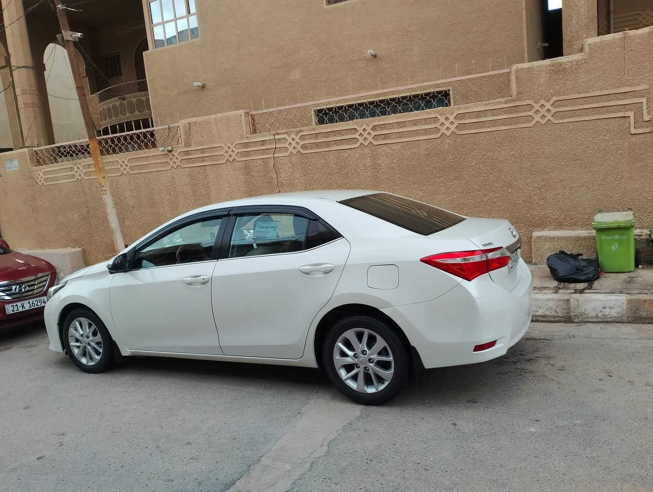 كورلا شركه ساز موديل 2016 فووول مواصفات خمس بصمات تشغيل عن بعد كروز سرعه تحكمات صاج ملكي
رقم اربيل بأسمنه تحويل مباشر سنويه جديدة هزه جديده
مكينه 1800
كير اي تي 
سياره على وضع شركه جديدة بمعنى الكلمه وبالعافيه ع صاحب النصيب سياره كفاله من صبغ عده شبر بارد براس البنيد
مكينه جديده تبريد ثلج تايرات جدد صدر جديد سياره برغي مناقصه 
السعر 146وبيه مجال حك الجيه 
مكاني فلوجه 
***********

كورلا شركه ساز موديل 2016 فووول مواصفات خمس بصمات تشغيل عن بعد كروز سرعه تحكمات صاج ملكي
