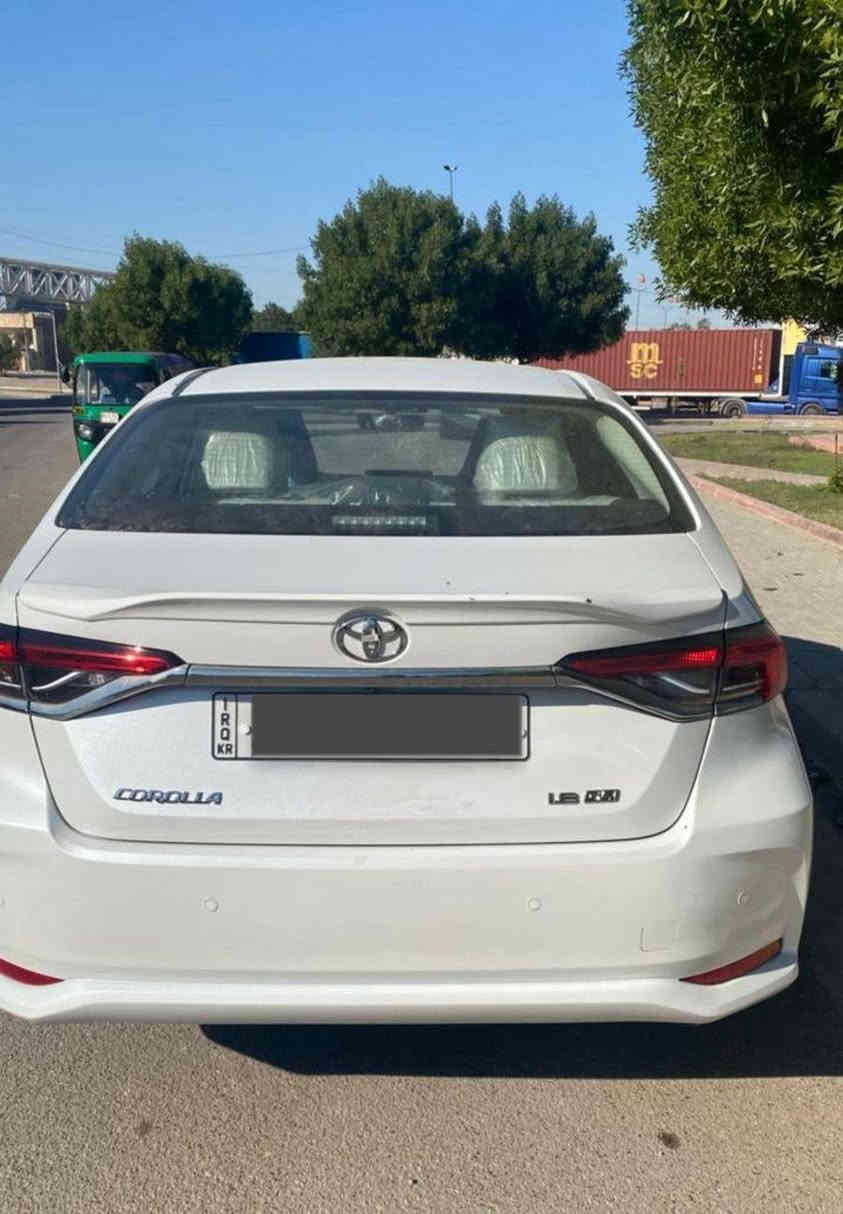 تويوتا كورلا 2025 زيرو زيرو 
ماشية 500 ع كد الترقيم 
ضمان ساز SAS ✅ 
فول مواصفات فتحة سقف
حجم المكينة : 1800 بنزين
بصمة تشغيل 
دخول ذكي 
تبريد قطعتين 
شاحن لاسلكي وايرلس 
تحكم ستيرن 
مثبت سرعة 
شاشة 
كاميرا خلفي
جنح خلفي بلادي 
حساس امامي خلفي 
ويلكب كروم 
مري شفط 
مري كروم اسود 
اشارة بالمري 
لايت لد 
صيانة مجانية 40 الف او سنتين 

مكان السيارة بغداد 
رقم صاحب السيارة 
***********

السعر :: اطلبه بالتعليقات يصلك خاص 📩

#ادارة_الصفحه ⚡

ملاحظه / 🔴
مدير الصفحه غير مسؤول عن بيع وشراء واصوليات السياره نحن صفحه لعرض السيارات فقط.
