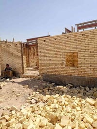 أعمال إنشائية • هيكل مرحلة الرباط • مستشفى السياب