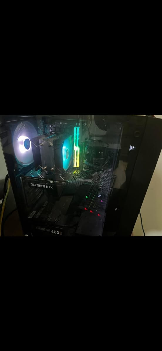 السلام عليكم حبايبي كيس للبيع
Cpu: i5 13400f
Gpu:3060 ti 8gb 3 fan
Psu:600 W gamdias 
Ram: 16 gb 8x2 3200mhz
Ssd: 256gb 
Hdd: 1tb
Case: aura 4 fans
السعر 900 الف بيها مجال وخادم اني ما ارد احد سواف بسعرك وبل خدمه  
ماعندي توصيل مكاني السيدية انطيك وياه ماوس وكيبورد هديه


**إذا كنت صاحب هذا الإعلان وتريد حذفه لأي سبب، رجاءا أرسل رسالة إلى الدعم الفني**