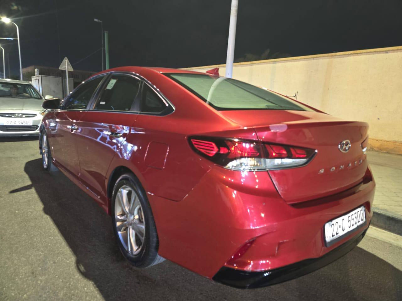 سوناتا 2018 امريكي
رقم اربيل بأسم شركة
سنوية ل2030تنتهي
ماشية 89800 الف ميل

حادثهه بنيد مصبوغ ودعامية مصبوغة وجاملغ الايمن مفتوح وراجع بارد

محرك 2400  GDI
اشاير بالمري
الكشنات الامامية تدفئة
كشن السايق كهرباء
مانع انزلاق
حساسات جانبية وخلفية 
ثلاث انظمة قيادة
تايرات جديدة دسكات وفلنجات جدد
السعر 138 وبيهة مجال

***********
***********
