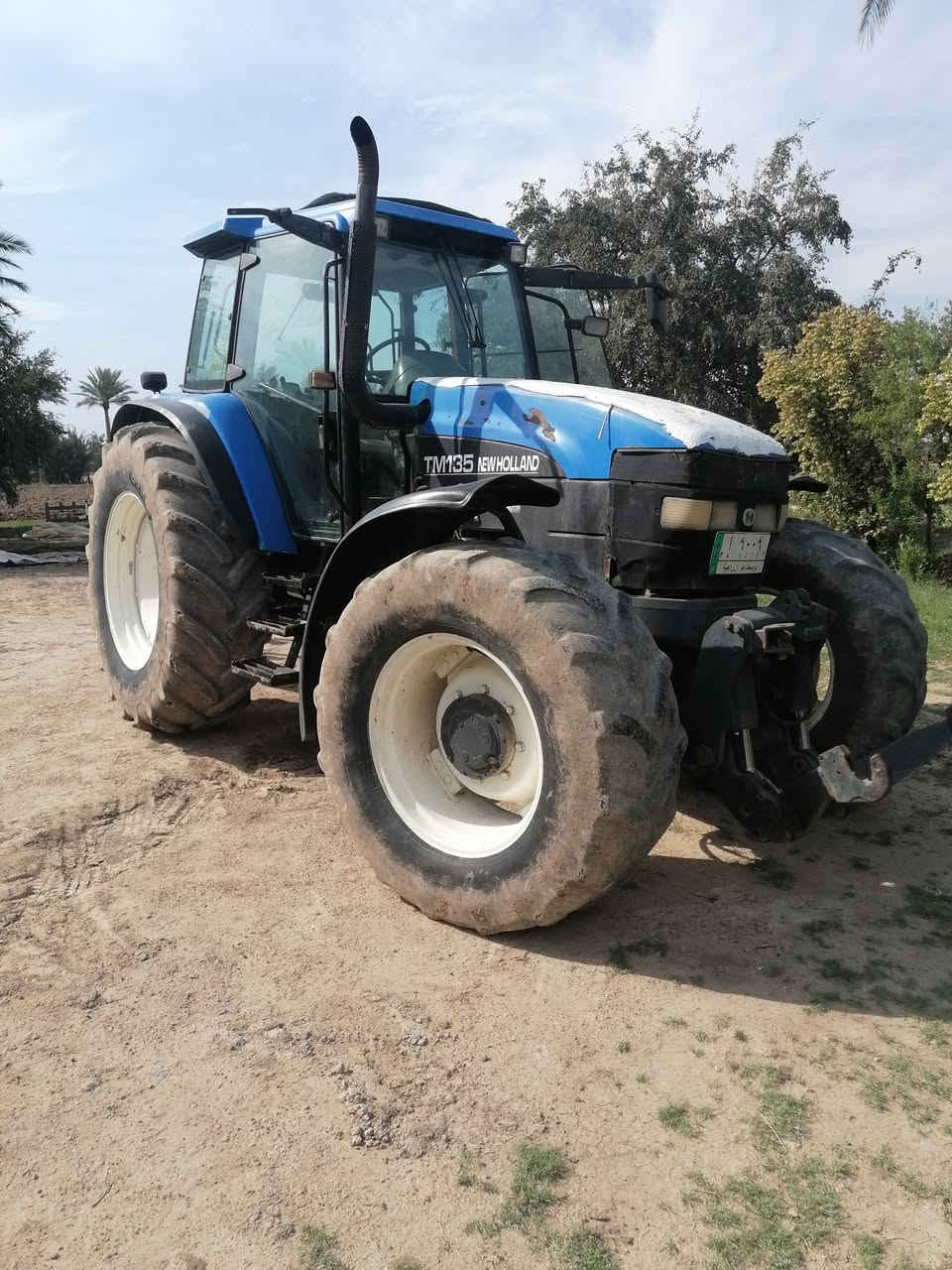 للبيع نيوهولند TM135 كير هيدرو رقم واسط تحويل لمكان اللطيفيه السعر 31 مليون بيه مجال ***********
