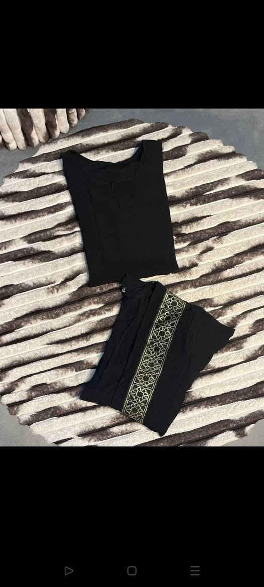 الشغل العربي بيدي روحانيات رمضان بشكل خطير❤️
الموديل💫✨دريس قطعتين بحزام مزود شريط جولد دهبى وهم بجد👌👌  

الماتريال💫✨ سى واى مستورد عالى الجودة💯💯

المقاس💫✨ون سايز تلبيس ل85ك مرتاح👌


**إذا كنت صاحب هذا الإعلان وتريد حذفه لأي سبب، رجاءا أرسل رسالة إلى الدعم الفني**