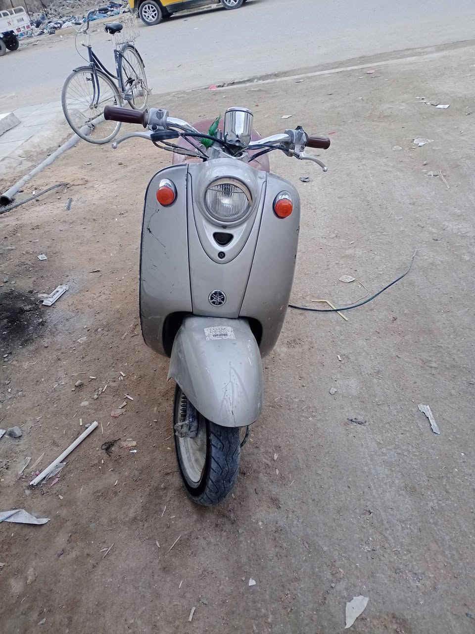 السلام عليكم دراجه مصريه للبيع عوزها باتري مامفتوحه ب350 وبيها مجال مكاني ناصريه ***********
