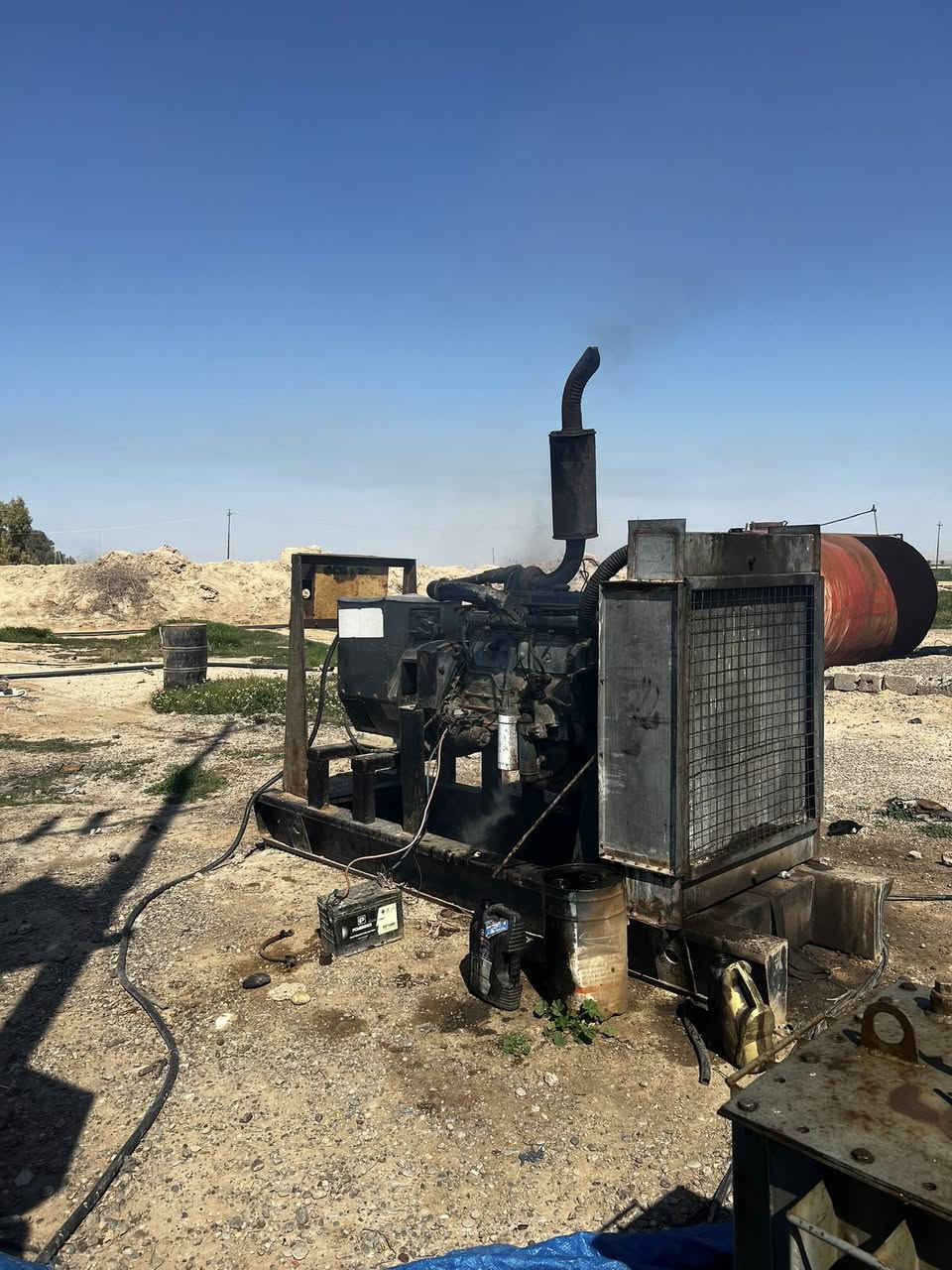 السلام عليكم للبيع مولد فولفو 6 سلندر كيفي 100 راديته جديد السعر 45 بي مجال تصل وتدلل //***********
