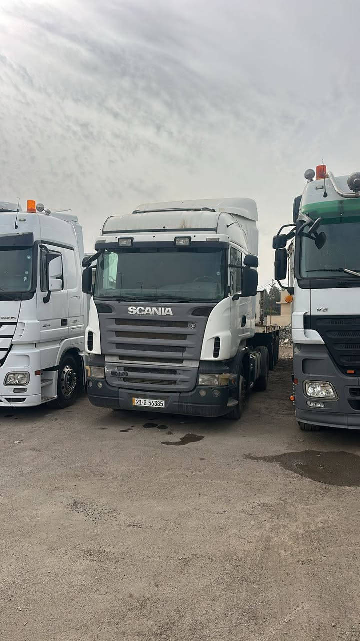 سكانيا موديل 2008 رقم سليمانية 
سنوية لل 2030
مربوطة 4 دناكير حدادي 
محرك 420 انجكشن
كير كوبرا 
تخم تاير
معرض حجي لؤي
للتواصل : ***********
