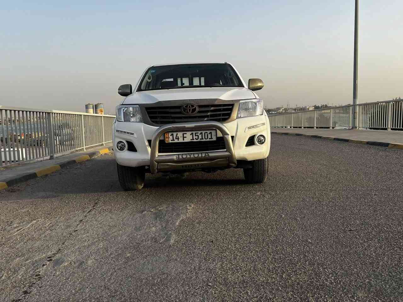 بيك أب هايلوكس فور ويل موديل 2013 مكفولة كفالة عامة مكينة مچفتة حديثآ الباقي كفالة السعر (170ورقه وبيه مجال رقم إنكليزي بصرة مشروع وطني  بأسمي العنوان البصرة الجزيرة قرب جسر خالد الاتصال فقط على هذآ الرقم ***********
