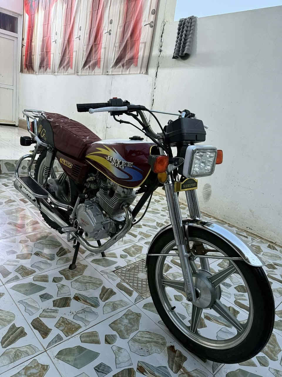 سلام عليكم... مكاني كركوك
دراجه جيني 5 كير محرك 200 موديل 2020 محرك كبس مامفتوح كهربائيات سلف كله شغال نكره سلف لاصوت ولا بخار ولا صرف بشرط اوراق فقط عقد شرط سرقه دراجه نشاط فول سرعه فول او محرك كلش قويه ماناقصه اي شي خير من الله كل جسمه شغال للبيع سعر 430 الف بي مجال للشراي اتصل ***********
